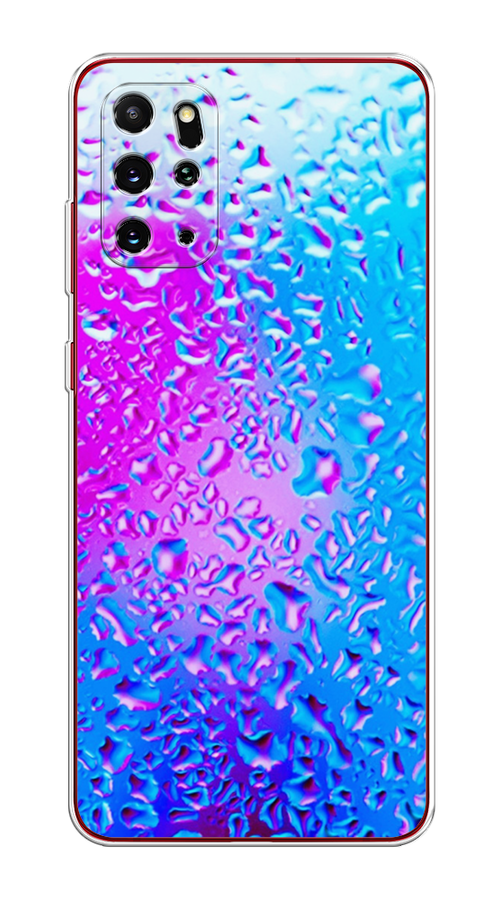 

Чехол на Samsung Galaxy S20 Plus "Капли на стекле", Голубой;розовый, 29350-3