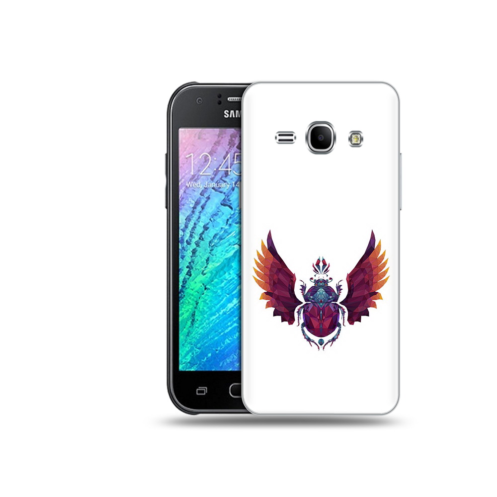 

Чехол MyPads Tocco для Samsung Galaxy J1 алмазный скоробей (PT26162.569.219), Прозрачный, Tocco