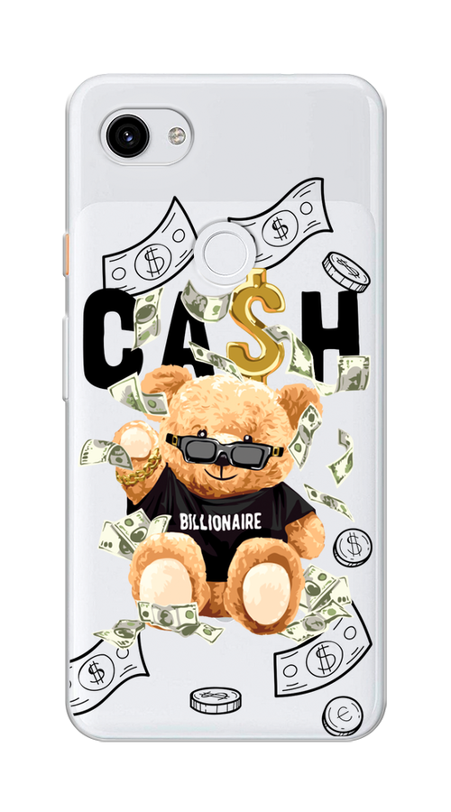 

Чехол на Google Pixel 3A XL "Big cash", Черный;серый;бежевый, 270450-6