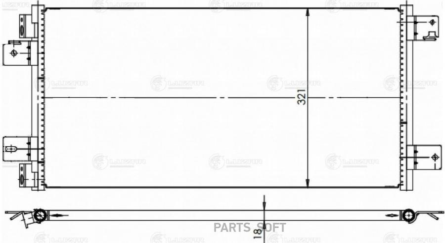 

Конденсер Dodge Caliber (06-)/Jeep Compass (07-)/Patriot (07-) Mt LUZAR арт. LRAC 0344