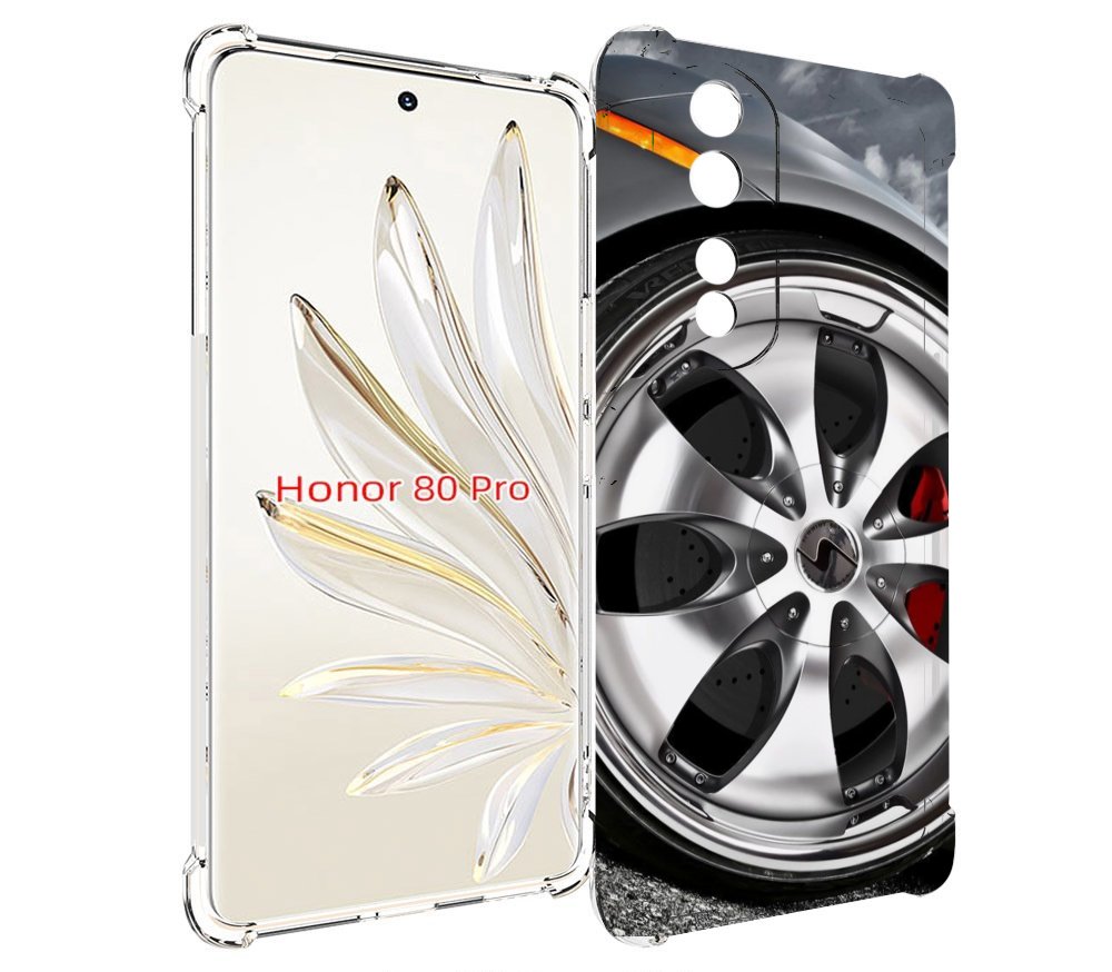 

Чехол MyPads Колесо мужской для Honor 80 Pro, Прозрачный, Tocco