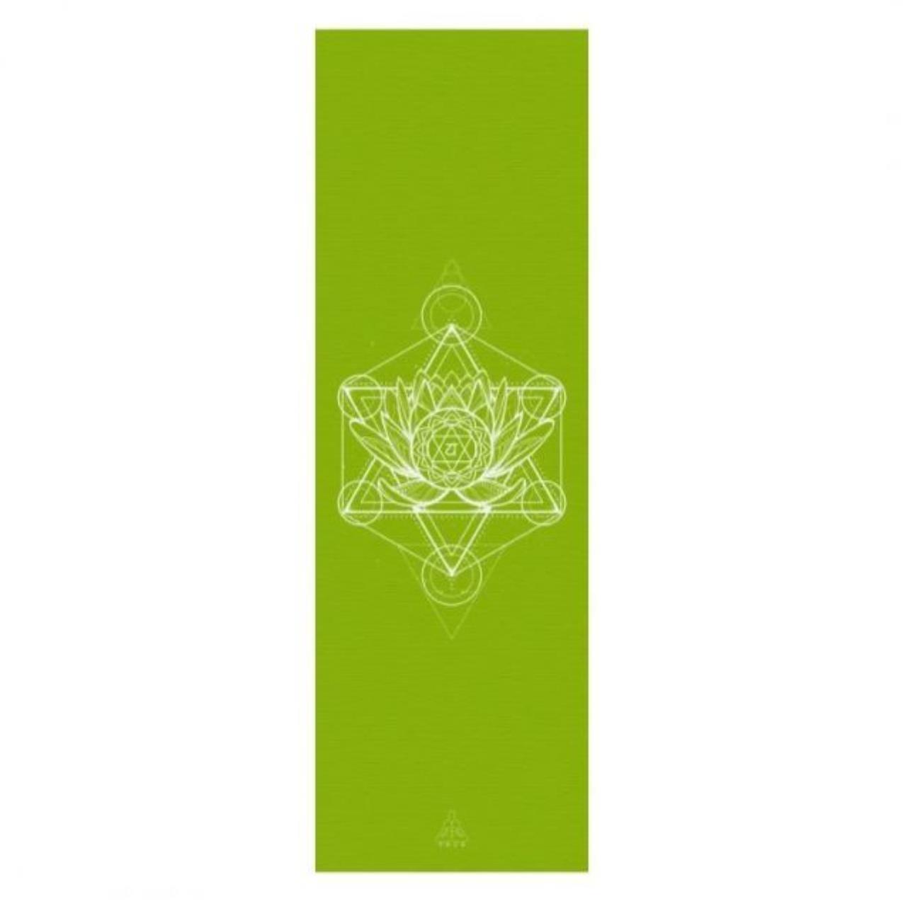 

Коврик для йоги RamaYoga Чакра Анахата зеленая 185х60х0,45 см, Чакра Анахата