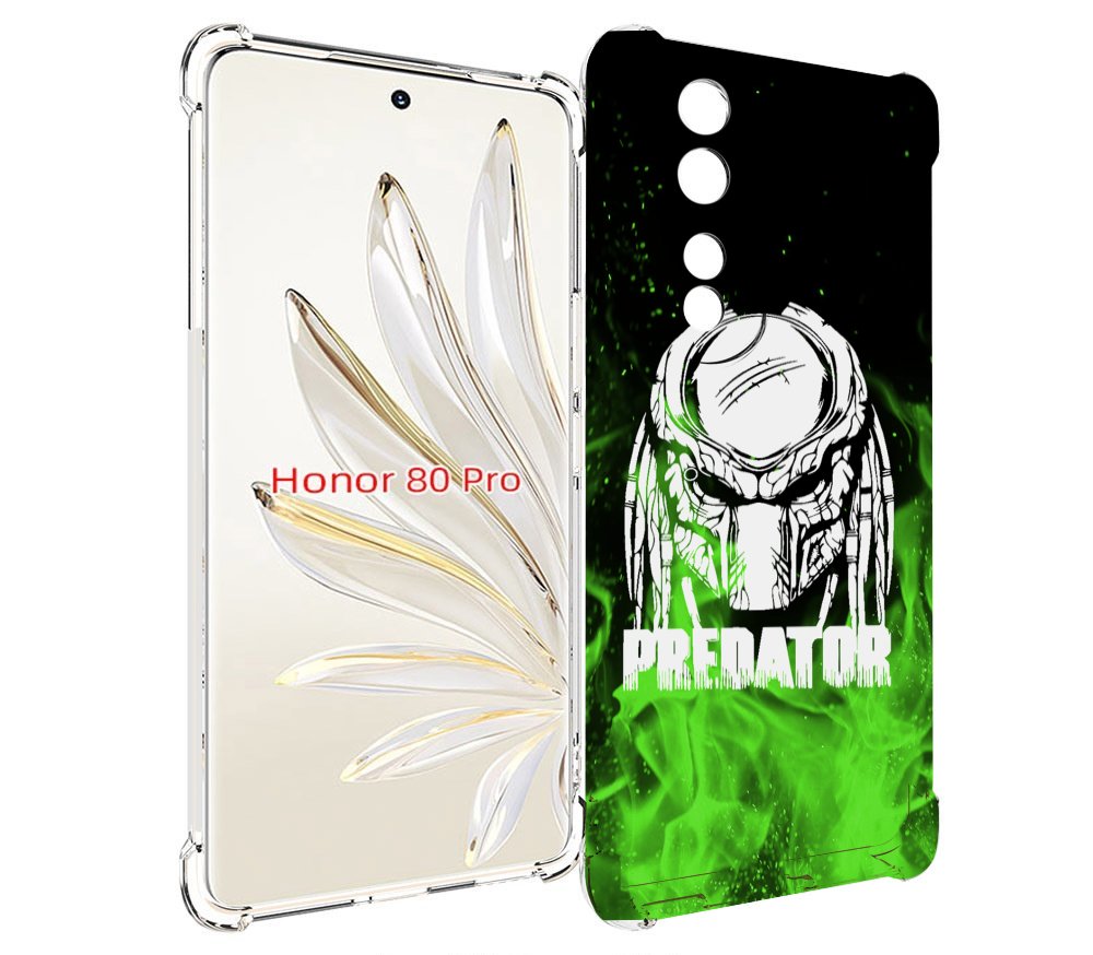 

Чехол MyPads Знак-хищника для Honor 80 Pro, Прозрачный, Tocco