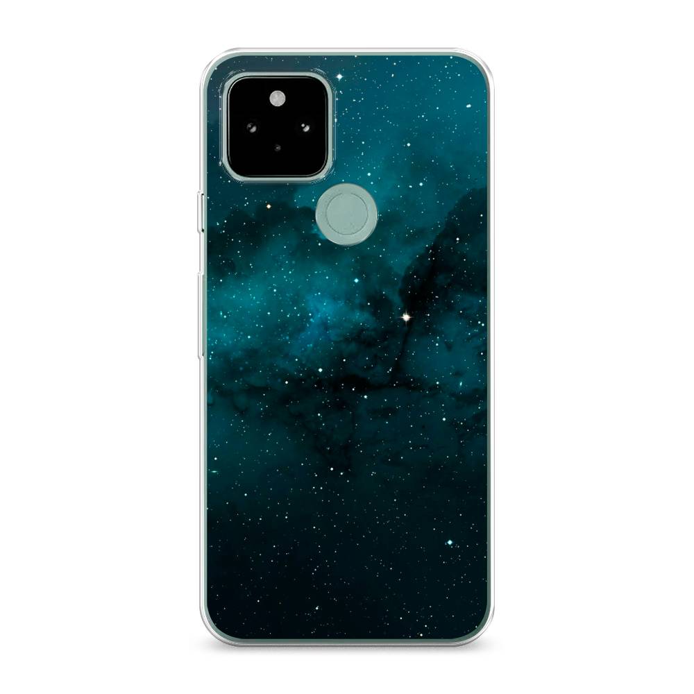 

Чехол на Google Pixel 5A "Синий космос", 271050-2