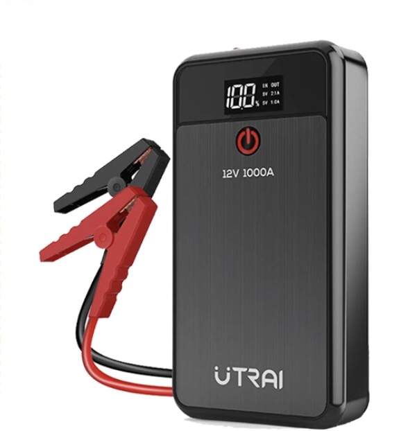 Пусковое портативное устройство бустер UTRAI 8000mAh 1000A Jump starter.Powerbank.