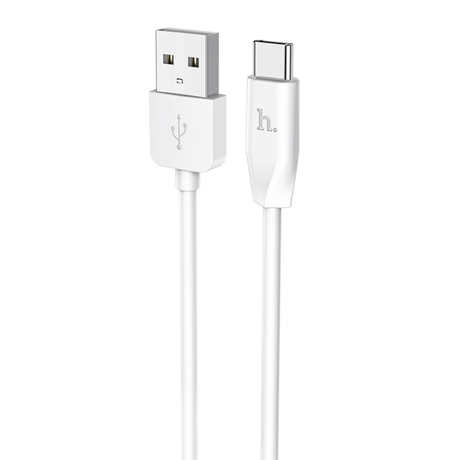 

Кабель Hoco X1 USB - Type-C, 3 А, 1 м, белый, X1 Rapid