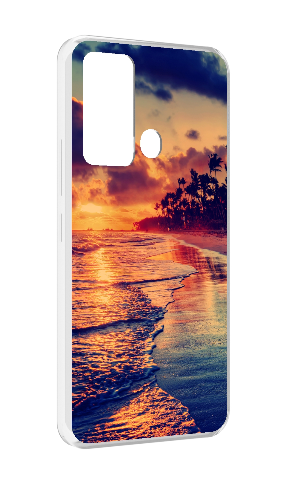 

Чехол MyPads Берег для ITEl Vision 3, Прозрачный, Tocco