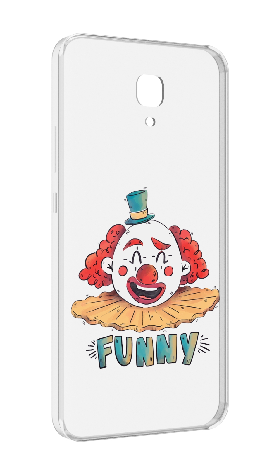 

Чехол MyPads клоун-смешной для Meizu M5 Note, Прозрачный, Tocco
