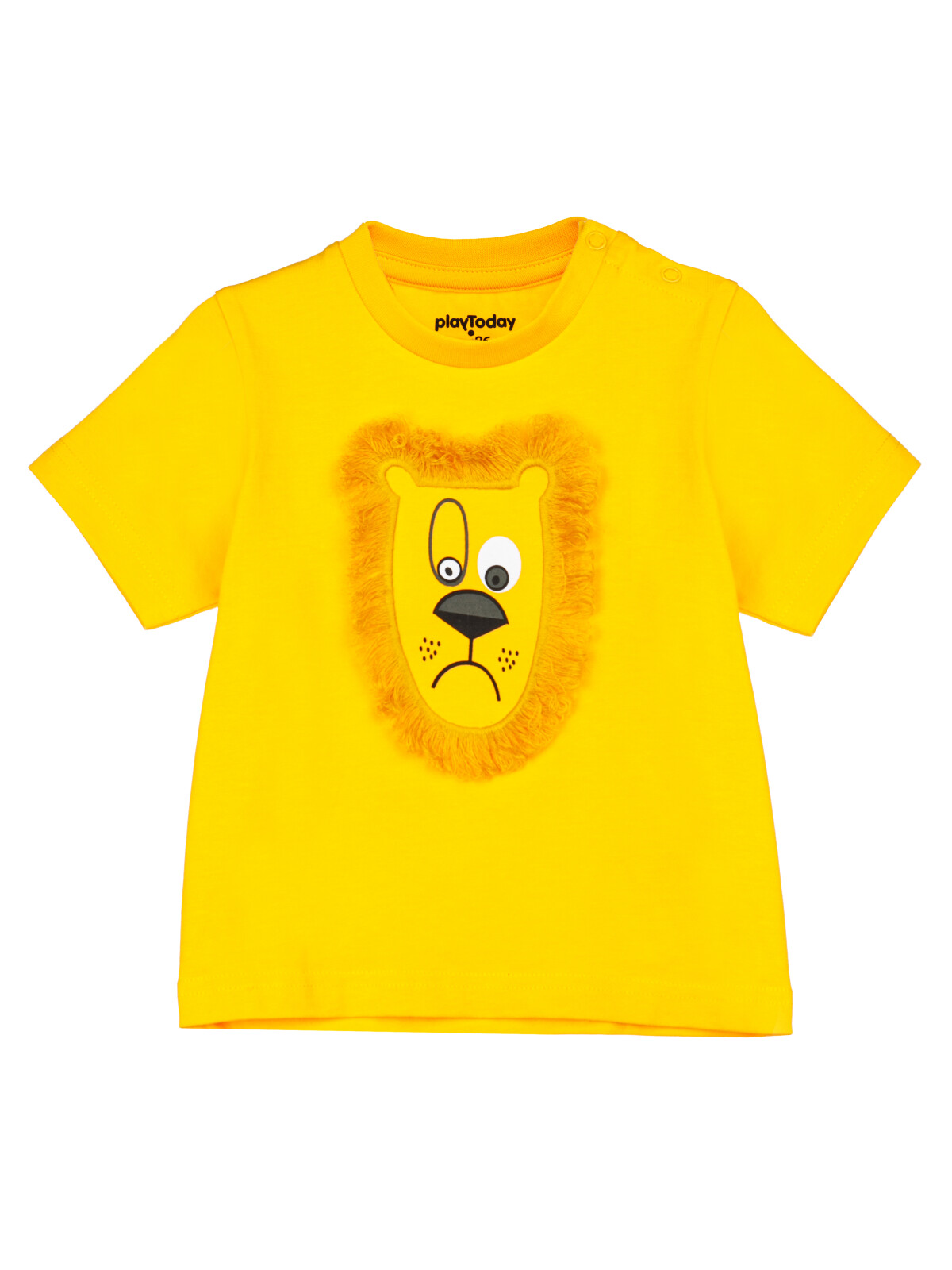 Фуфайка детская (футболка) PlayToday 12419132, жёлтый, 92