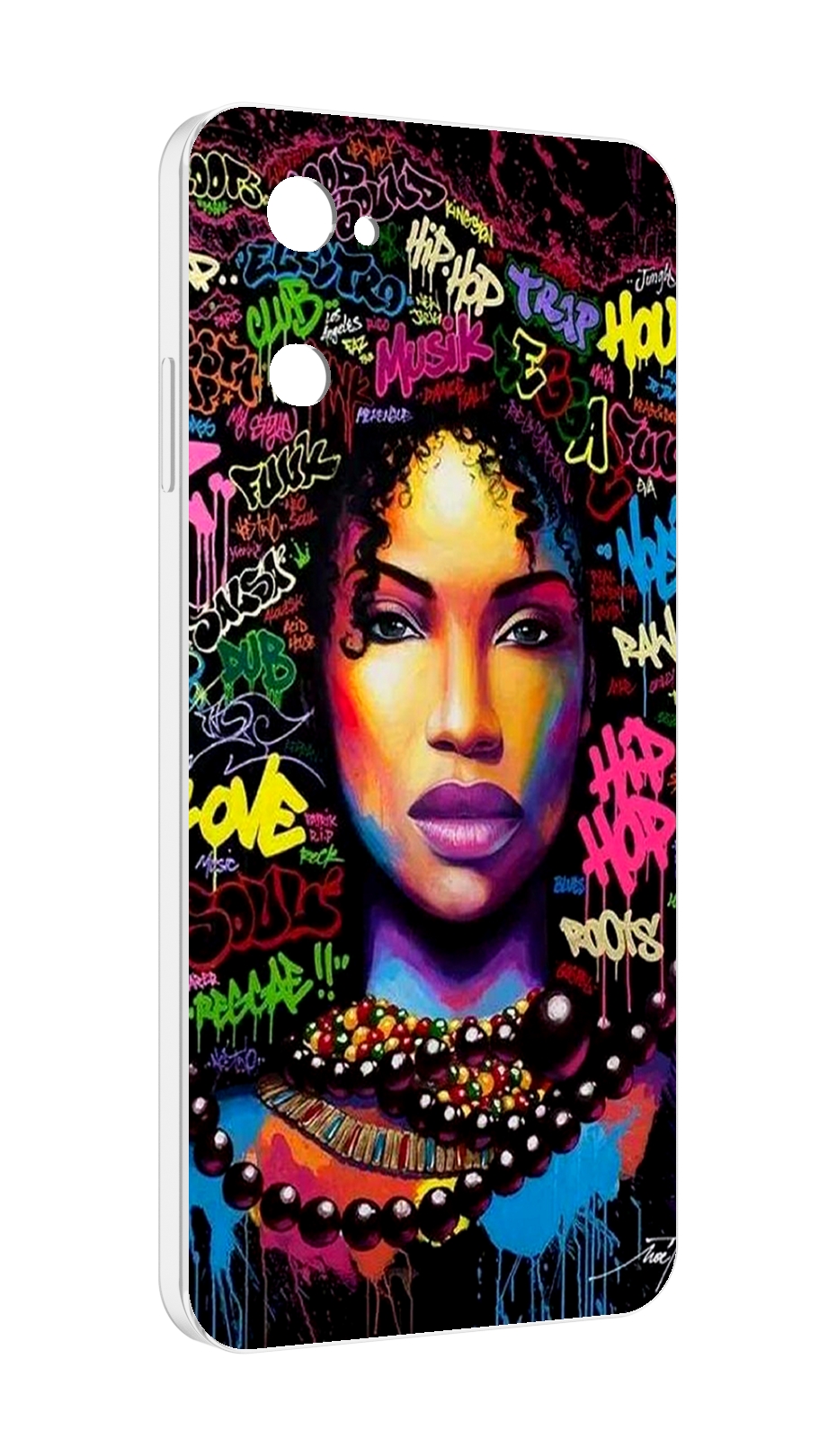 

Чехол MyPads девушка-в-граффити женский для UleFone Note 12 / Note 12P, Прозрачный, Tocco