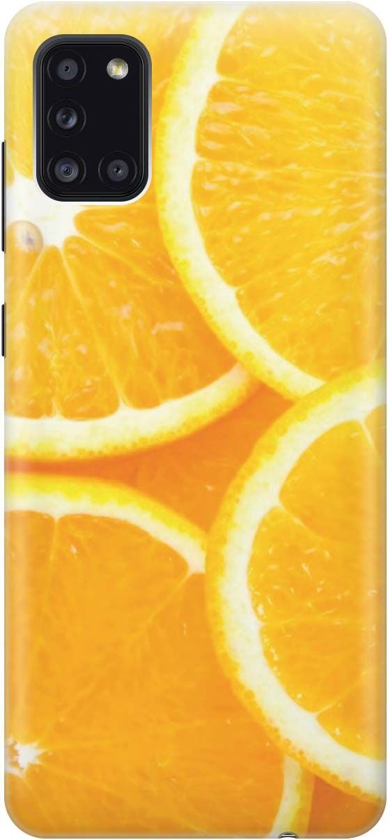 

Силиконовый чехол на Samsung Galaxy A31 "Апельсины", Оранжевый, 190