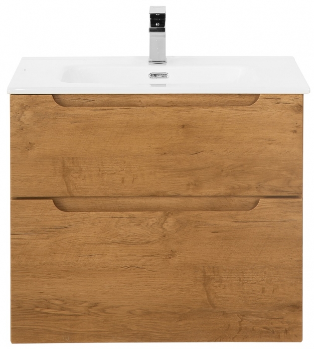 

Тумба с раковиной BelBagno Etna H60-60-BB600ETL Rovere Nature, Коричневый, Etna