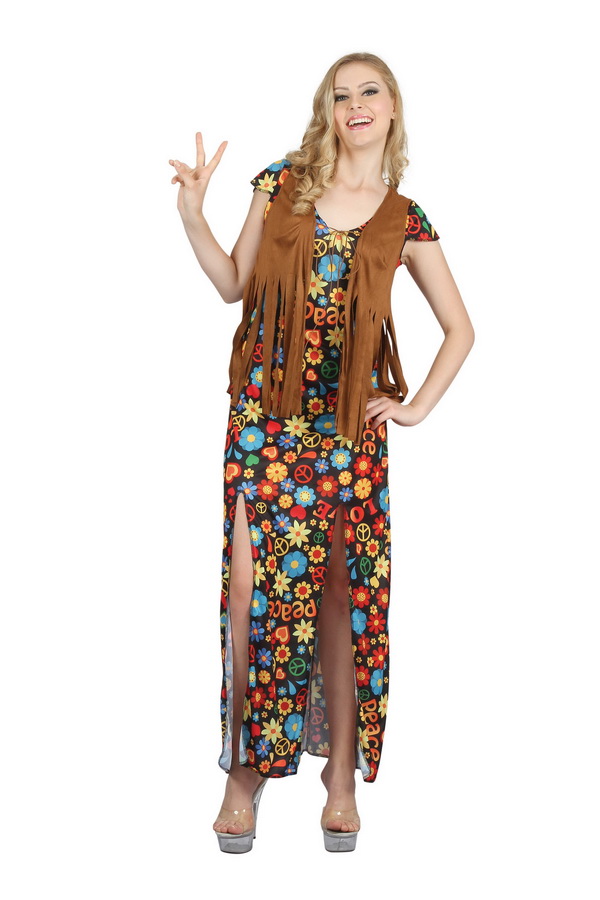 Платье карнавальное женское Bristol af094 разноцветное one size