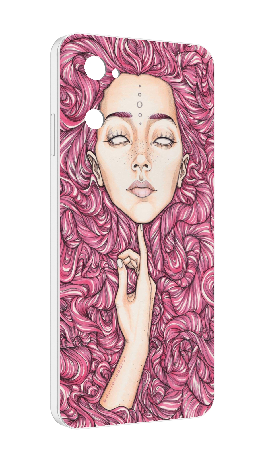 

Чехол MyPads девушка утонула в волосах женский для UleFone Note 12 / Note 12P, Прозрачный, Tocco