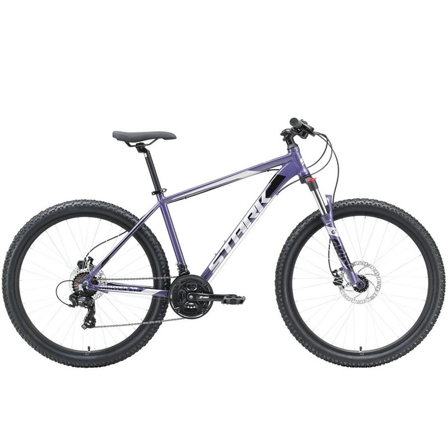 Велосипед Stark'23 Hunter 27.2 HD фиолетовый/серый/черный 16
