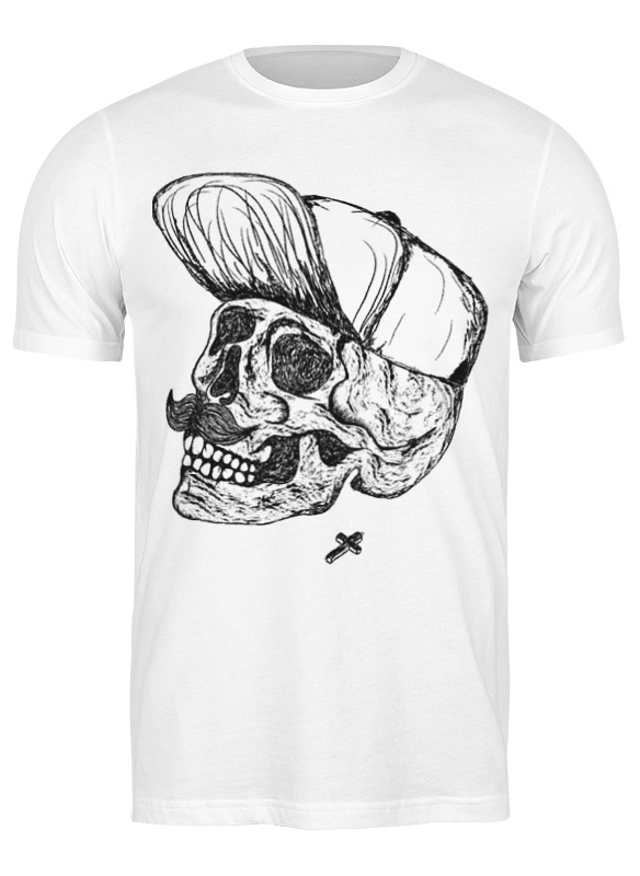 

Футболка мужская Printio Dead hipster 665740 белая 3XL, Белый, Dead hipster 665740