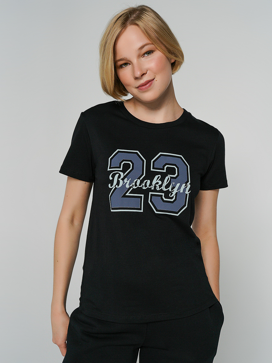 

Футболка женская ТВОЕ 78765 черная L