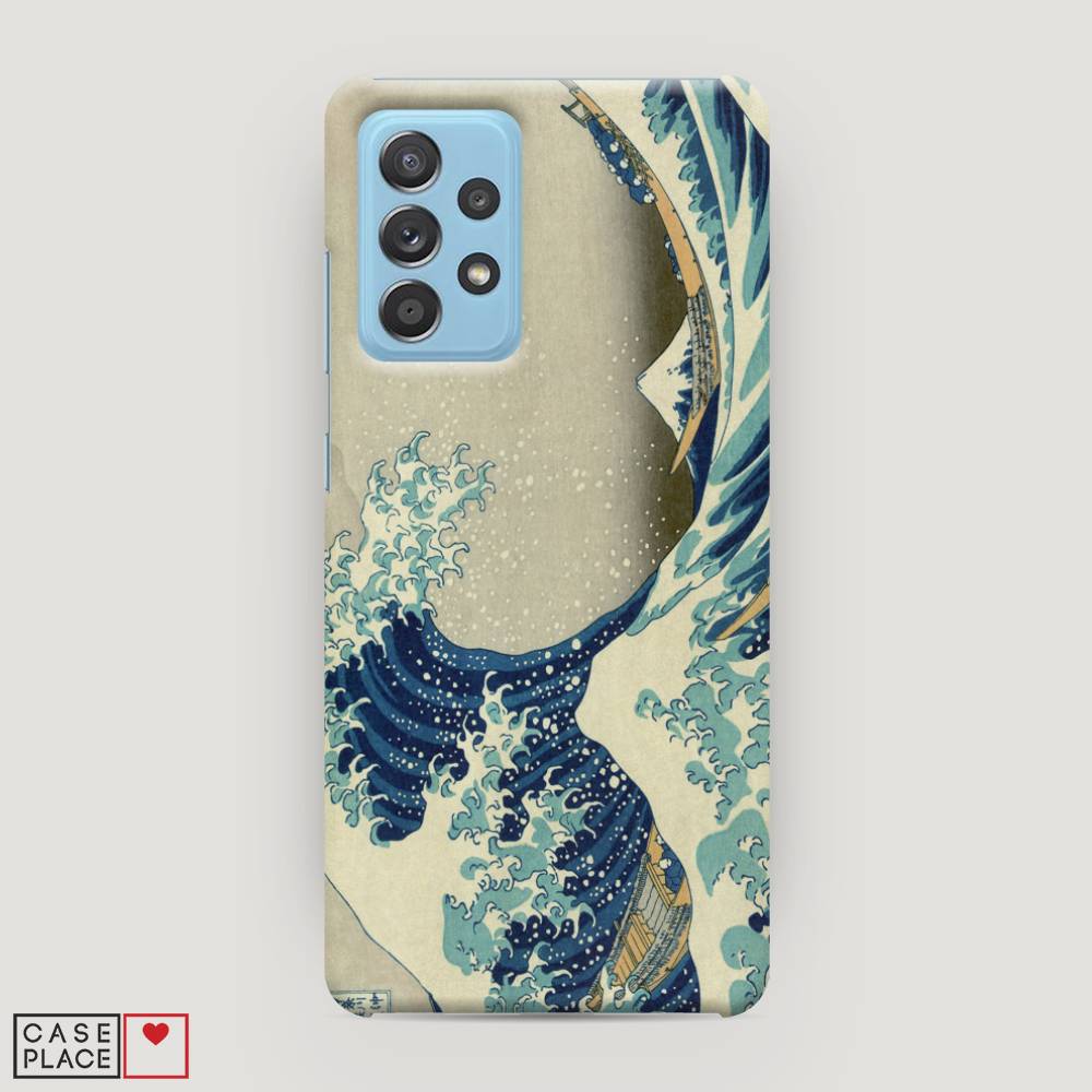 

Пластиковый чехол "Большая волна в Канагаве" на Samsung Galaxy A52, 2102420-7