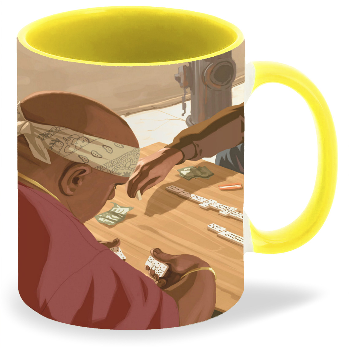 

Кружка CoolPodarok grand theft auto 4 Домино