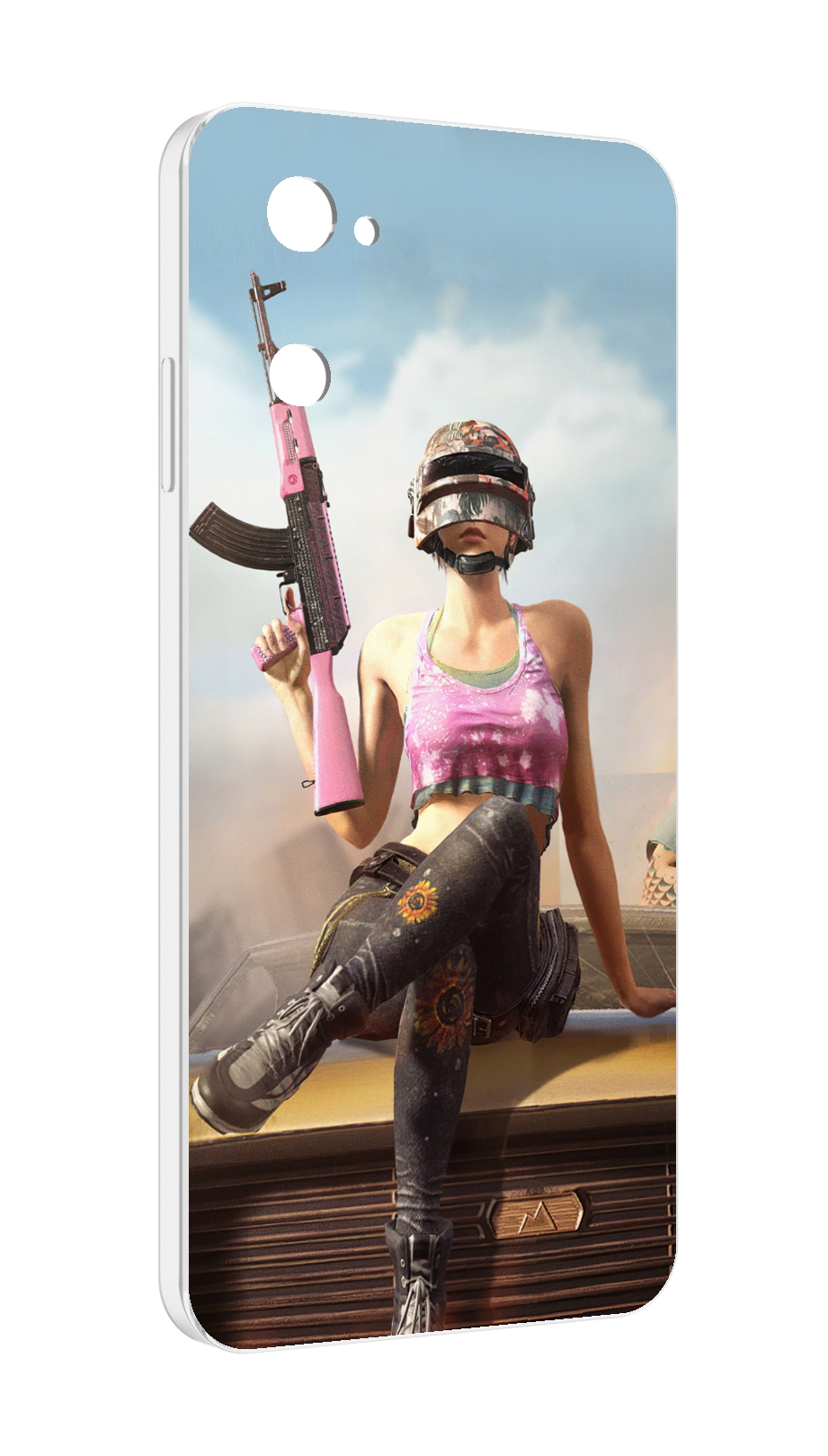 

Чехол MyPads девушка из PUBG для UleFone Note 12 / Note 12P, Прозрачный, Tocco