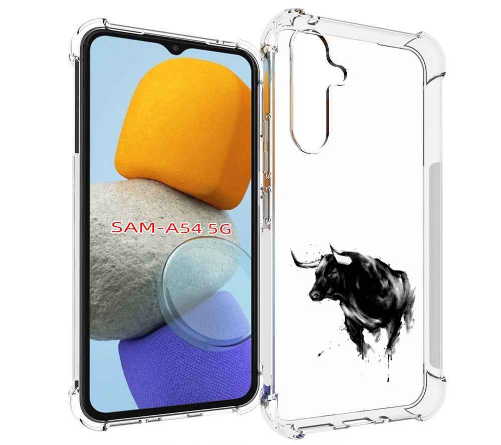 

Чехол MyPads бык для Samsung Galaxy A54, Tocco