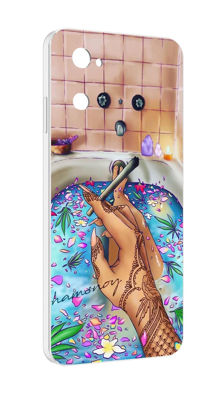 

Чехол MyPads девушка в ванне женский для UleFone Note 12 / Note 12P, Прозрачный, Tocco