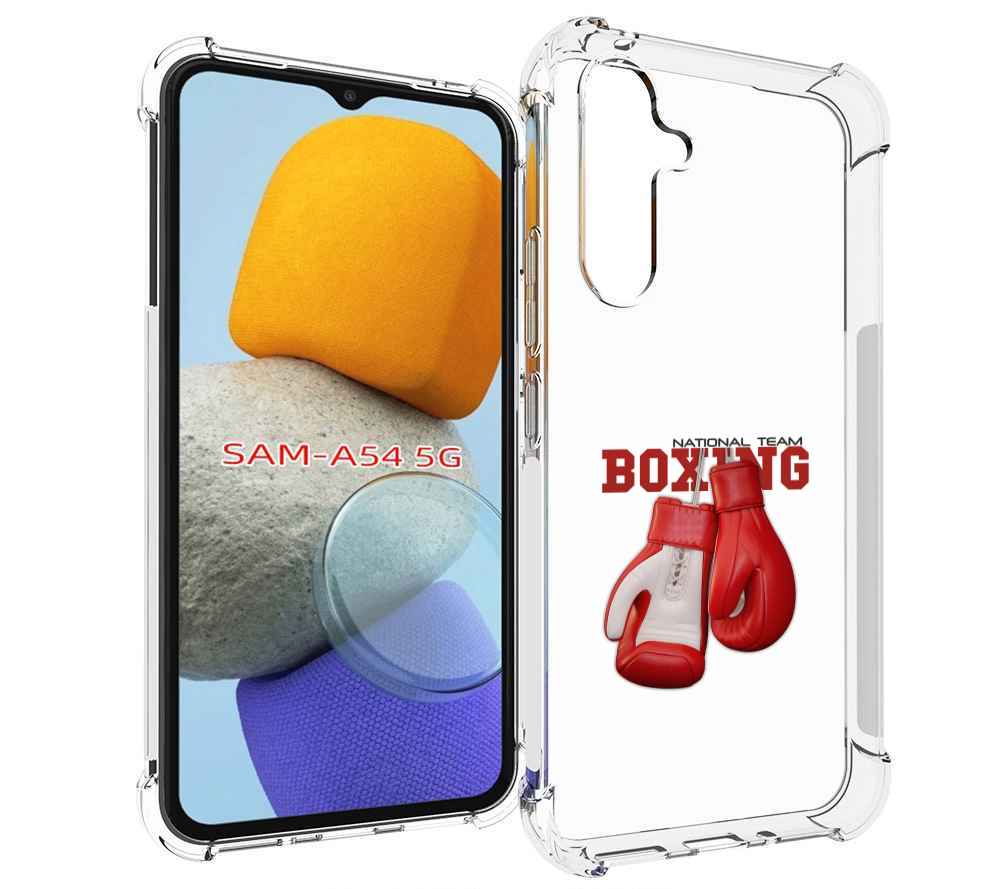 

Чехол MyPads боксерские перчатки для Samsung Galaxy A54, Tocco