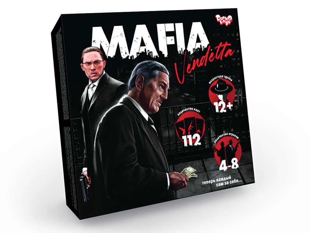 фото Настольная игра mafia. vendetta, 112 карт danko toys