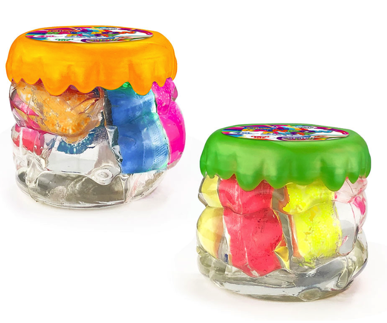 Вязкая масса-лизун серии Rainbow Fluffy Slime Danko Toys RFS-01-01