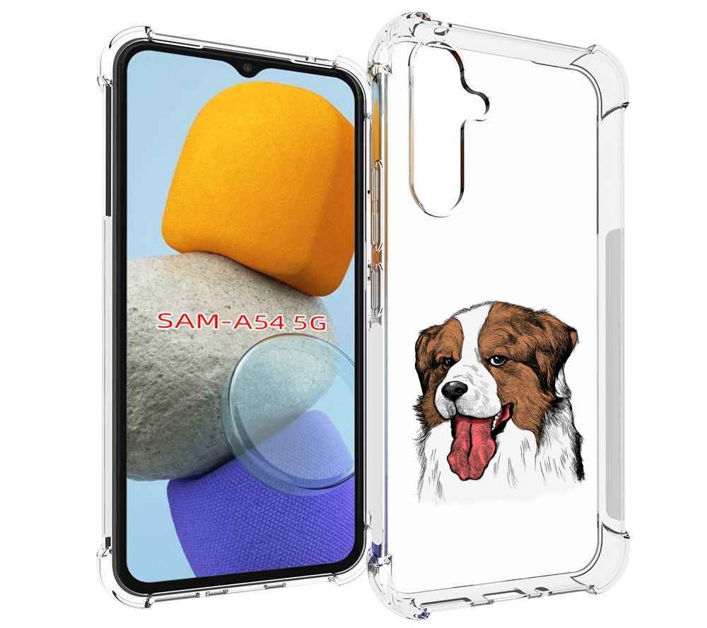 

Чехол MyPads бетховен для Samsung Galaxy A54, Tocco