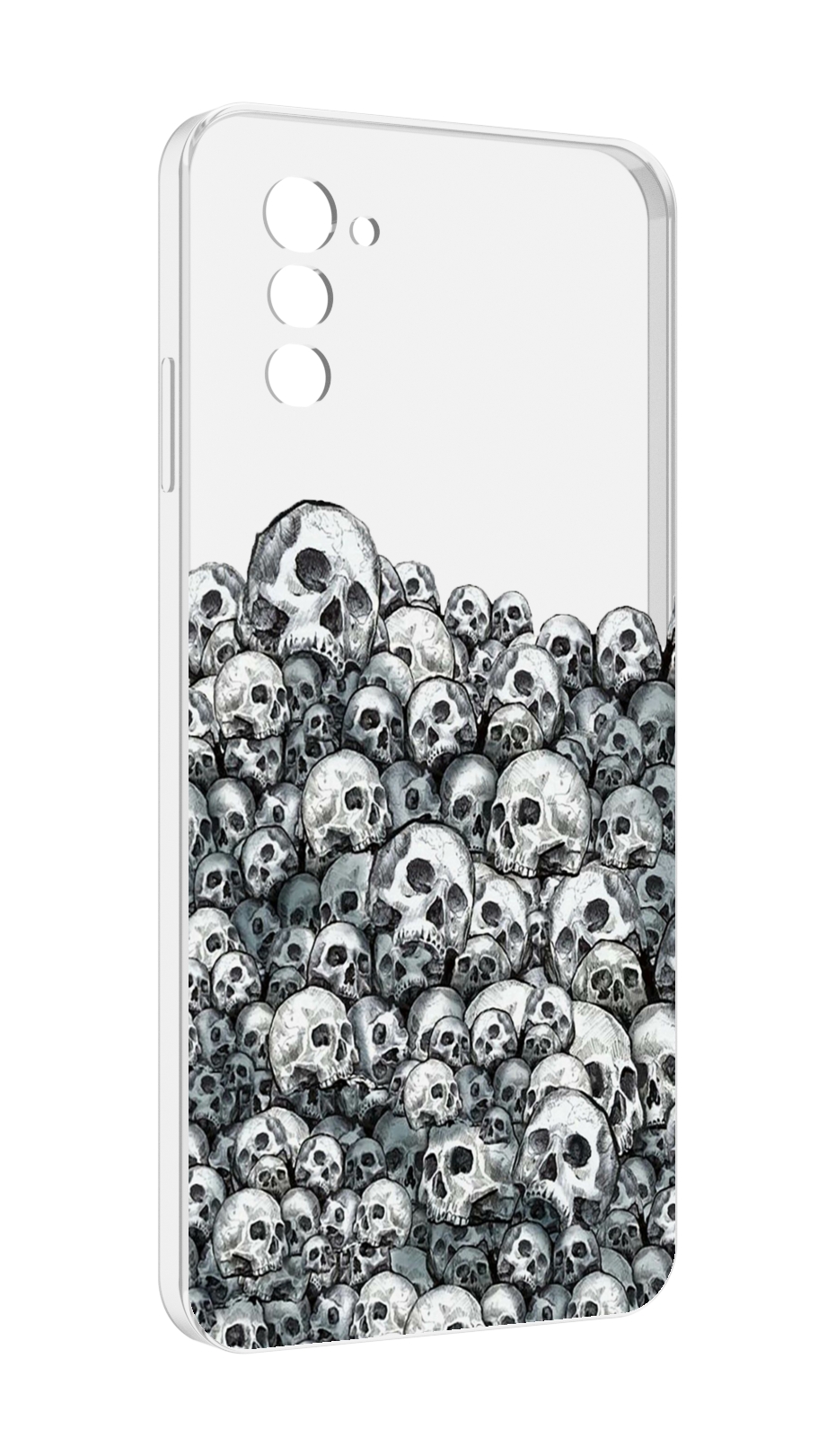 

Чехол MyPads гора из черепов для UleFone Note 12 / Note 12P, Прозрачный, Tocco