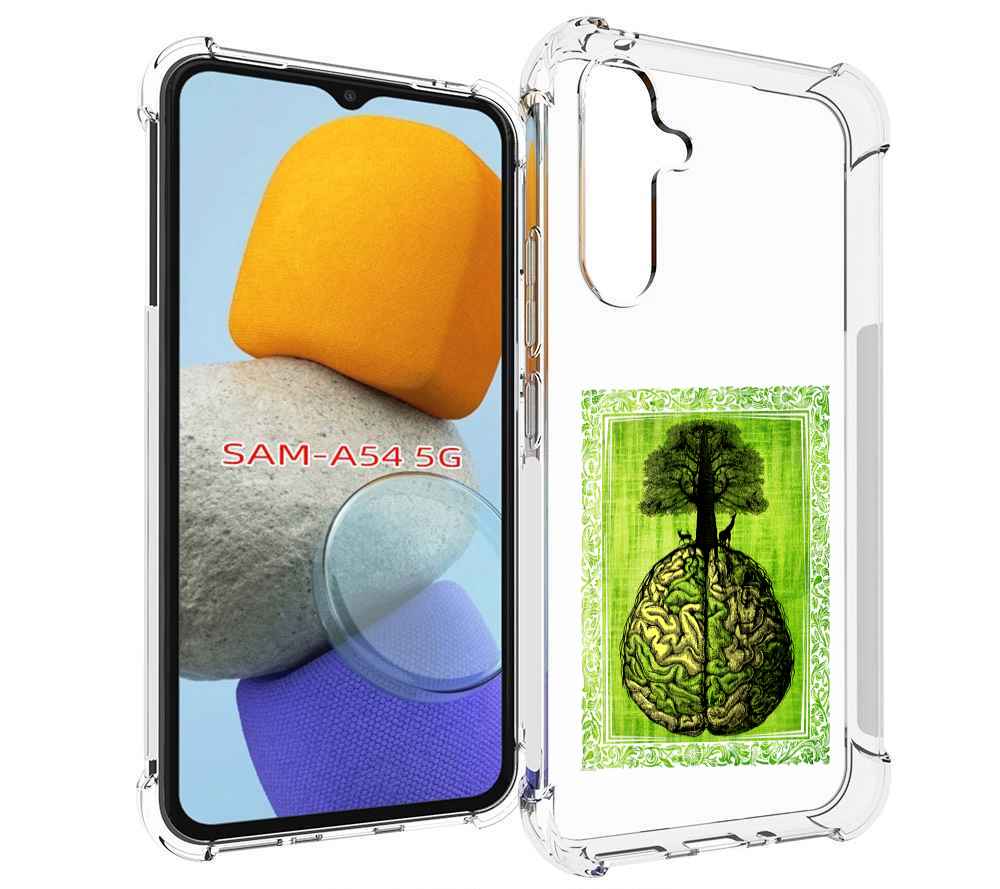 

Чехол MyPads абстракция здоровый мозг для Samsung Galaxy A54, Tocco