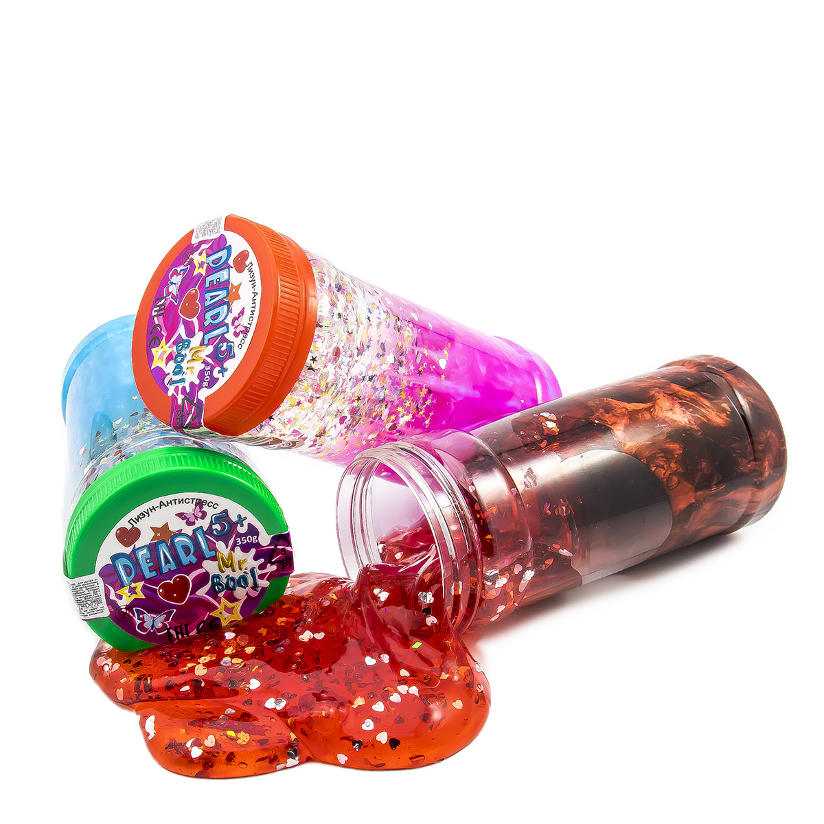 

Лизун-антистресс Mr.Boo Кристал Перл (350 грамм) Фабрика Первых Фантазий, ФФ80041