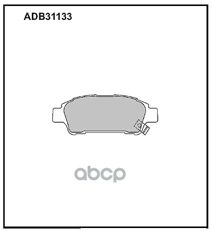 

Колодки Торм. Toyota Previa (Acr3) Previa Estima/Emina/Lucida Avensis Verso (Ac) 08.00- AL