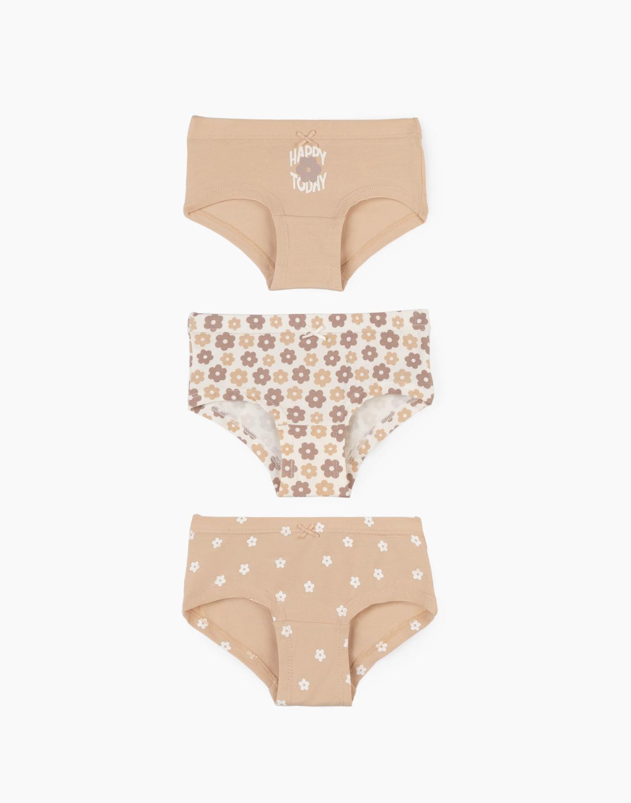 

Комплект трусов для девочки 3 шт. Gloria Jeans GUW009357 разноцветный 2-4г/104, GUW009357