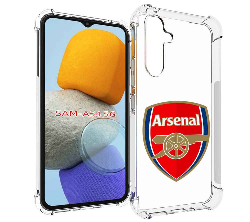 

Чехол MyPads ФК Арсенал логотип для Samsung Galaxy A54, Tocco