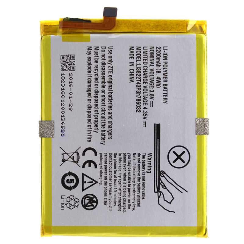 

Аккумуляторная батарея BaseMarket для ZTE Blade A515 (Li3822T43P3h786032) OEM