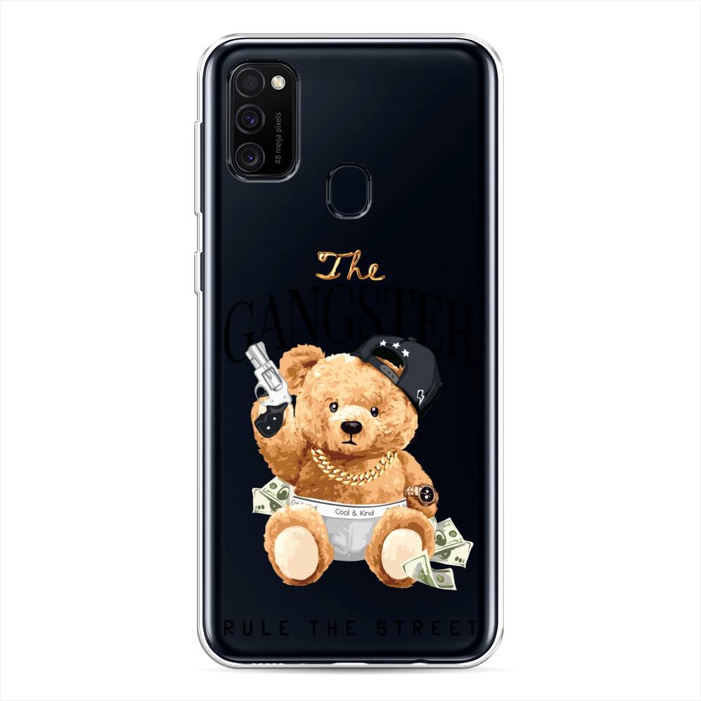 

Чехол на Samsung Galaxy M21 "The Gangster", Бежевый;серый;черный, 29750-6