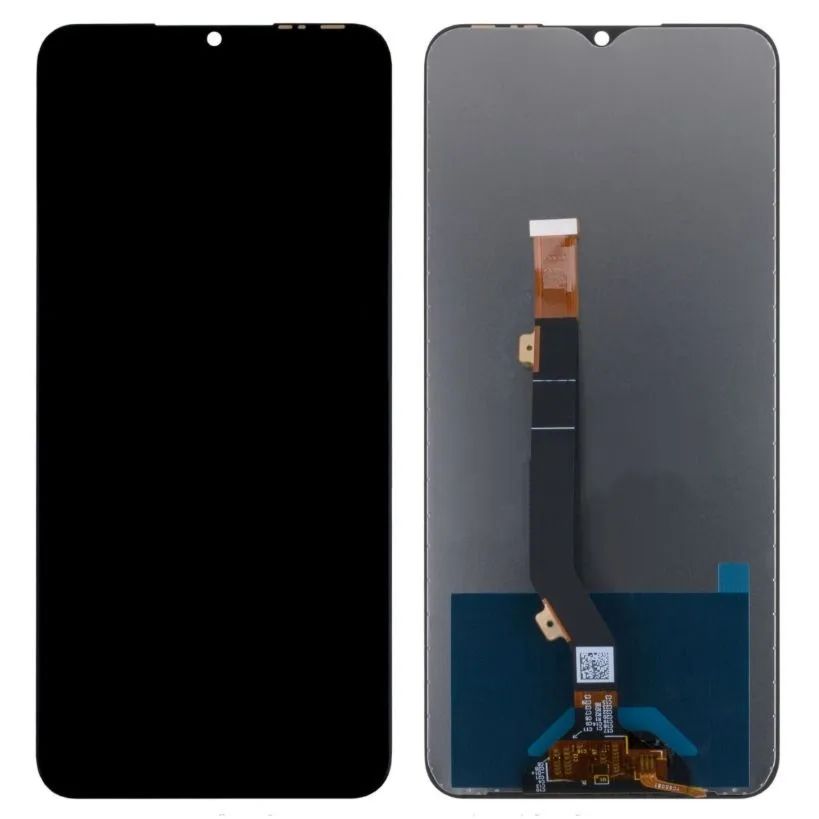 

Дисплей с тачскрином для Tecno Spark 8P черный, для Tecno Spark 8P