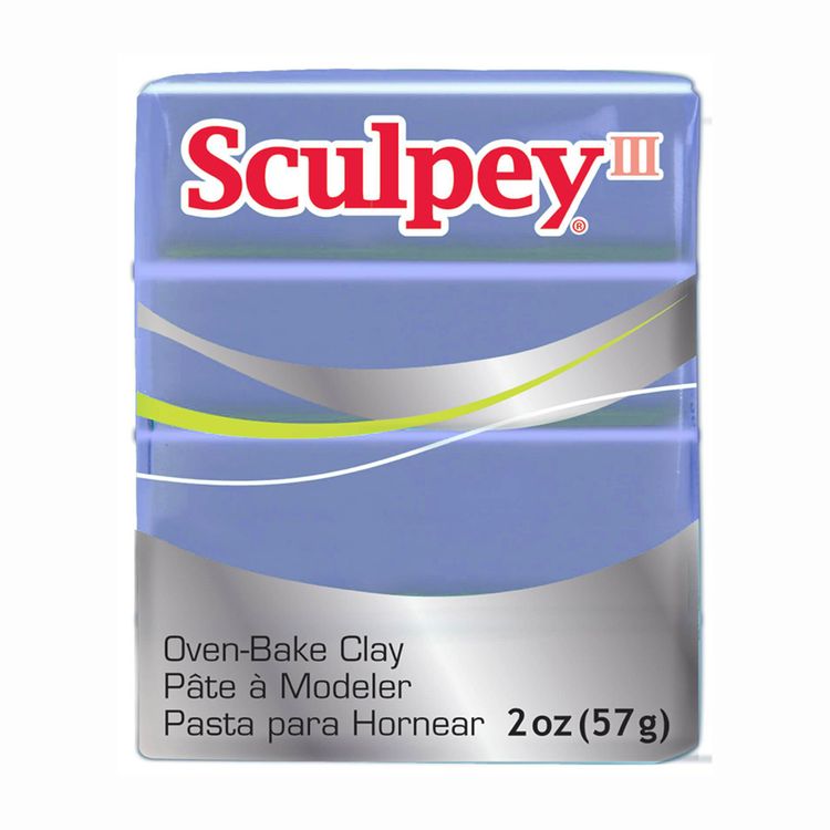 

Полимерная глина Sculpey III, цвет 355 сливовый, 42 г, Синий