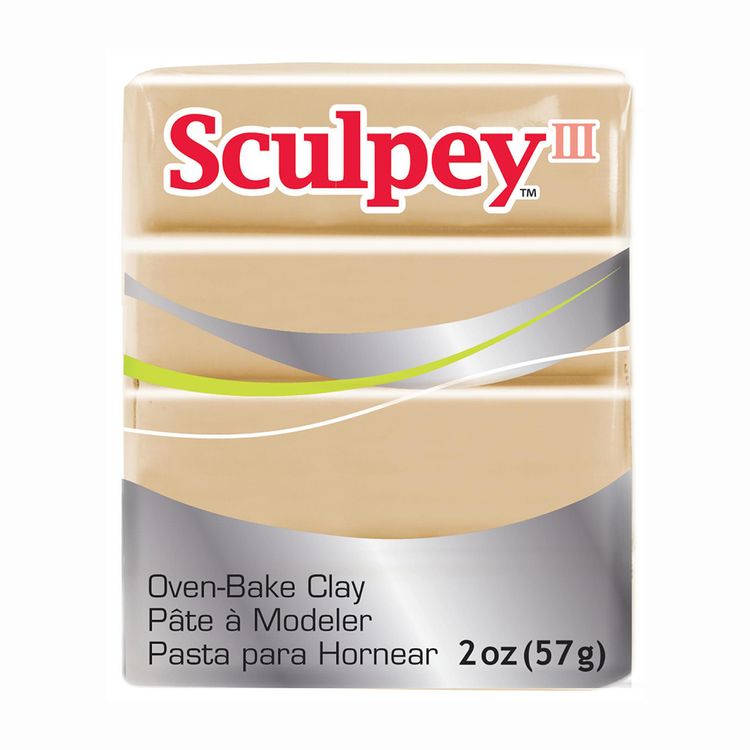

Полимерная глина Sculpey III, цвет 301 каштановый, 42 г, Коричневый
