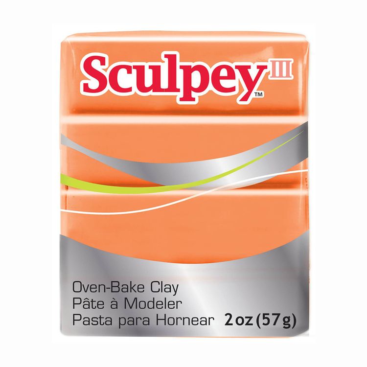 

Полимерная глина Sculpey III, цвет 1634 оранжевый, 42 г