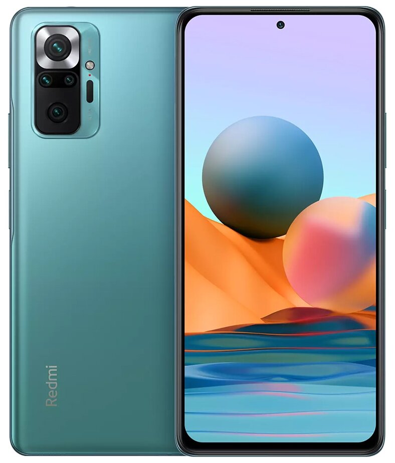 фото Смартфон xiaomi redmi note 10 pro /gb aurora green (xiaomi redmi note 10 pro)