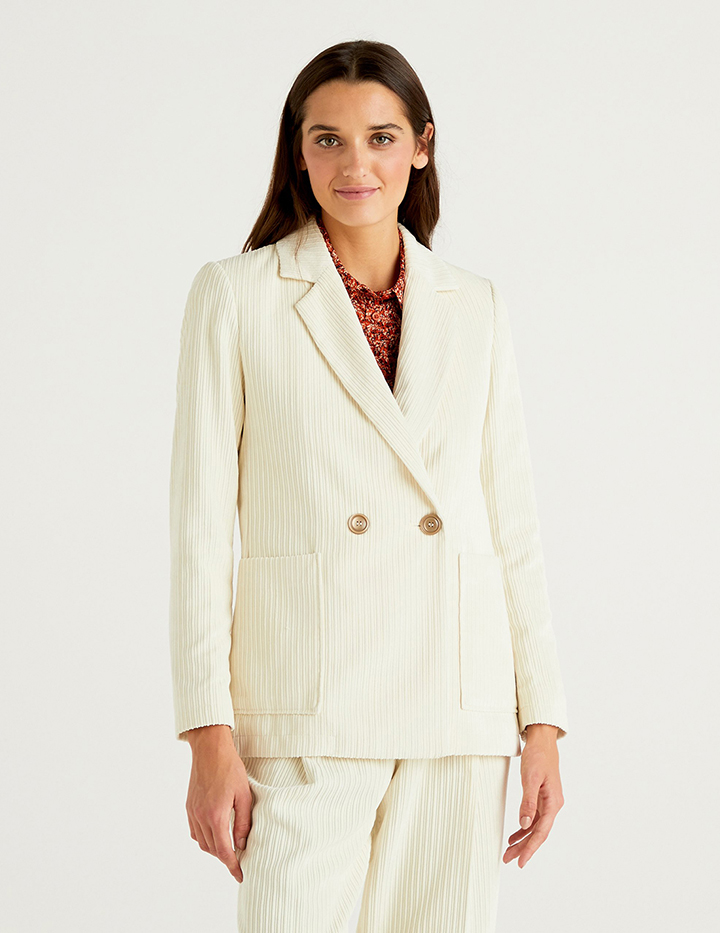 

Жакет женский United Colors of Benetton 21A_2NIA52484 желтый 46, 21A_2NIA52484