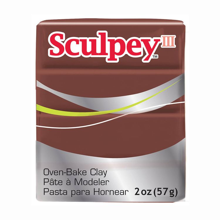 

Полимерная глина Sculpey III, цвет 053 шоколадный, 42 г, Коричневый