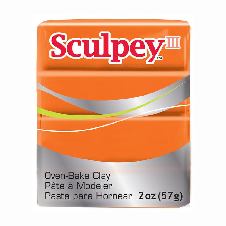 

Полимерная глина Sculpey III, цвет 033 рыжий, 85 г, Оранжевый