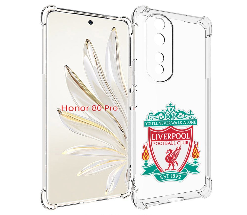 

Чехол MyPads Герб-Ливерпуля для Honor 80 Pro, Прозрачный, Tocco