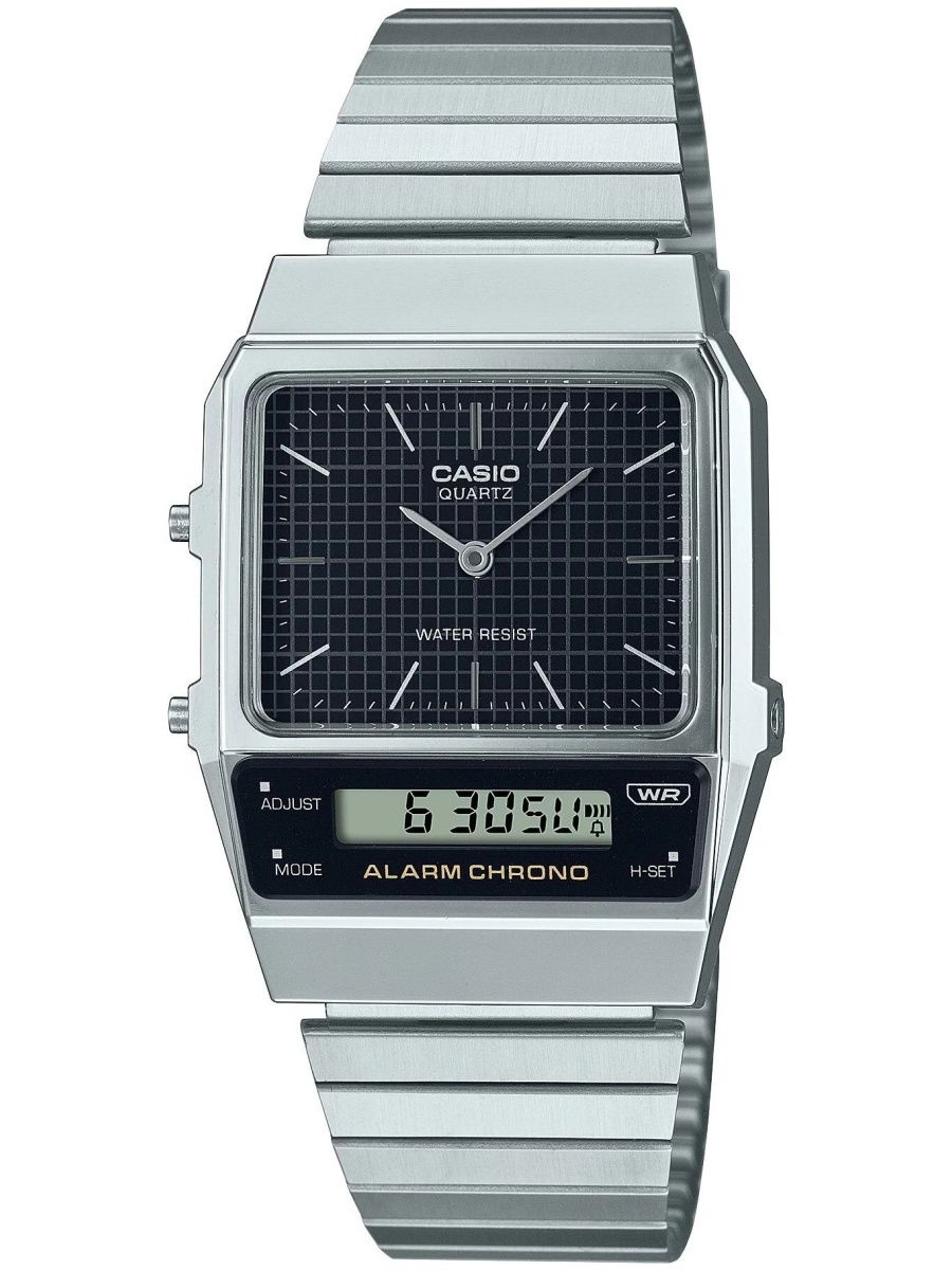 

Наручные часы мужские Casio AQ-800E-1A серебристые, AQ-800E-1A