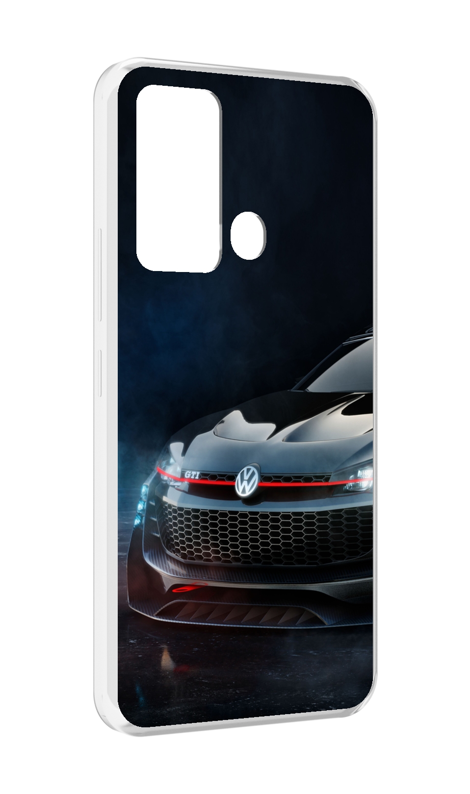 

Чехол MyPads volkswagen фольскваген 2 мужской для ITEl Vision 3, Прозрачный, Tocco