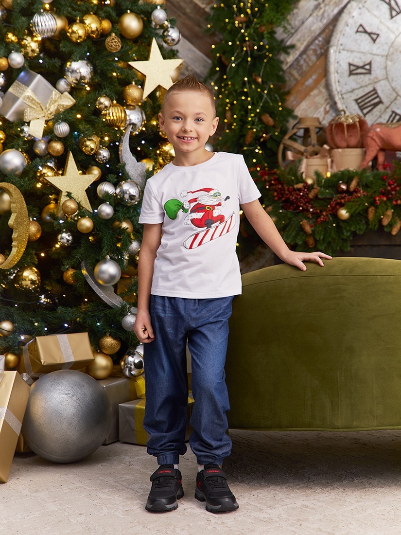 

Футболка детская Kari Kids AW24C1160, белый, 116, 236884
